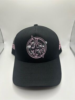 Sadboyz x Lost Hills Trucker Hat Pink Nails